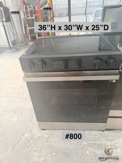 Samsung stove flat top electric (#800). SEE PRICE DESCRIPTION