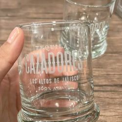 Cazadores Tequila 100% De Agave Round Heavy Bottom On The Rock Glass