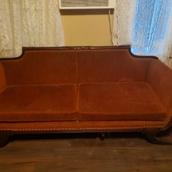 Couch,old Antique 