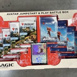 Magic The Gathering Avatar: The Last Airbender Jumpstart Battle Box (8 Packs)
