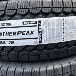 235/65/18. BRIDGESTONE. TIRES
