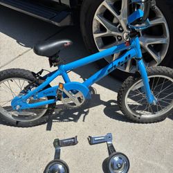 Kids Bike With Training Wheels 