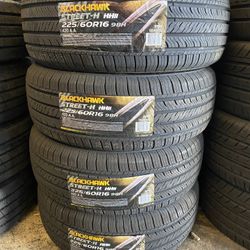 225/60R16 Marca Blackhawk Nuevas Y GarantĂzadas