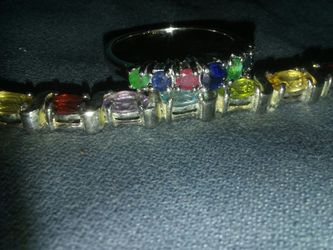 Sterling silver bracelets ring