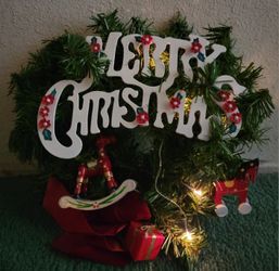 Christmas Wreath Light Up 