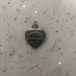 Tiffany Heart charm, medium size