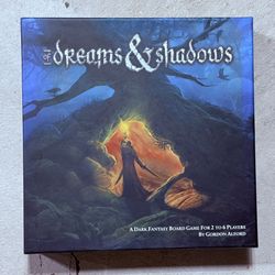 Of Dreams & Shadows Board Game - By Gordon Alford Greenbrier Games - NEW