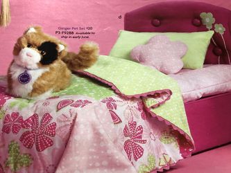 American Girl Doll Bloom Bed & Bedding