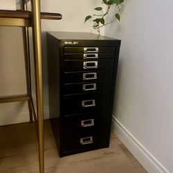Bisley 10-Drawer Cabinet Black