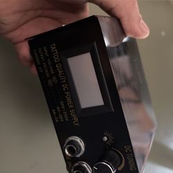 Coil tattoo machine w/ power box