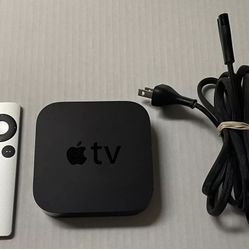 Apple TV - 3rd Gen - 8GB (Model A1469) With Remote And Power Cord