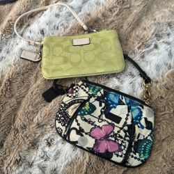 2 X Coach Coin purse 