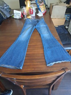 McGuire women's flared leg jeans