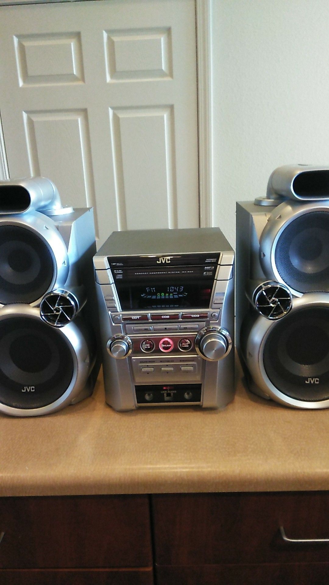 JVC MX-GC5 COMPACT COMPONENT SYSTEM