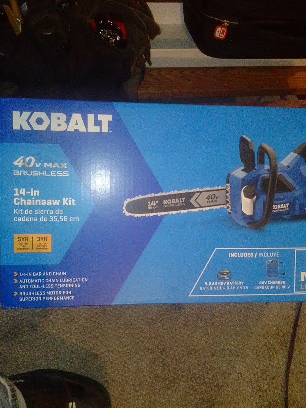 Kobalt Chainsaw
