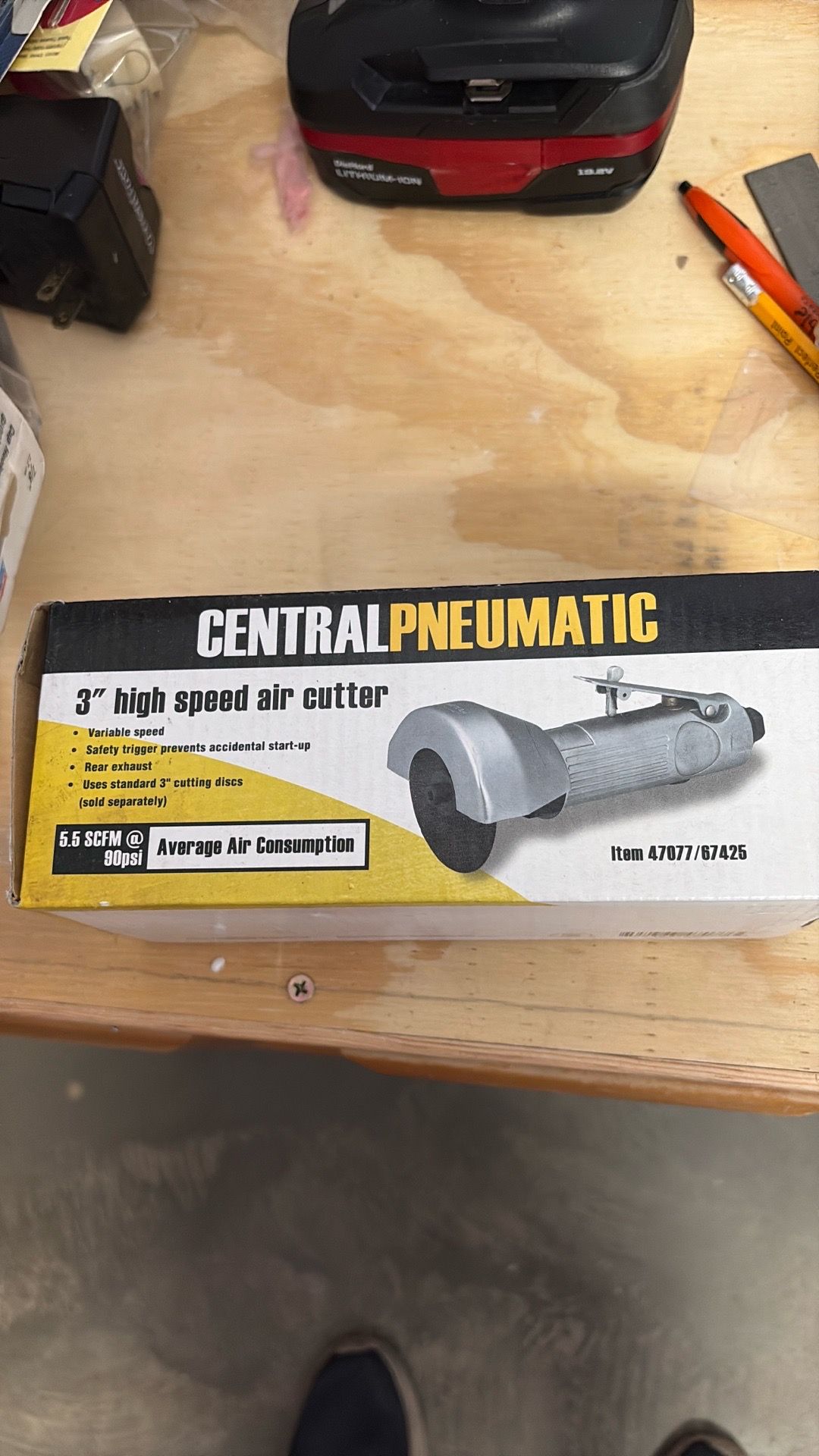 High speed air cutter