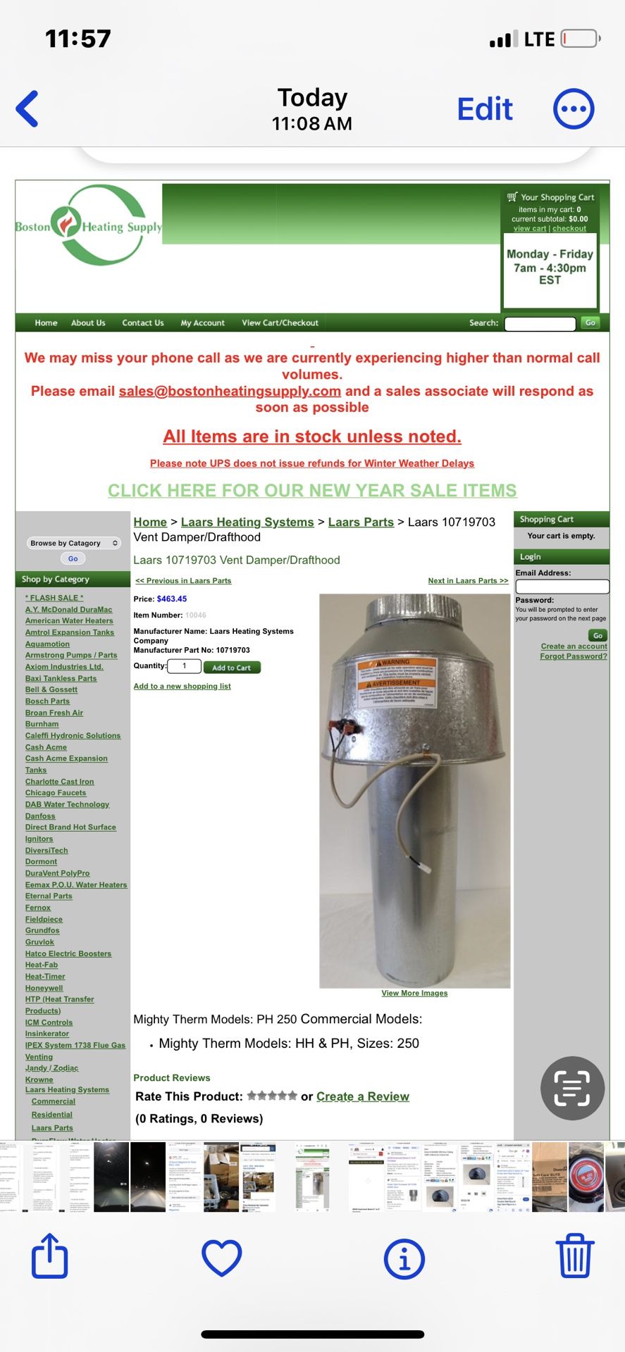 HVAC Supplies