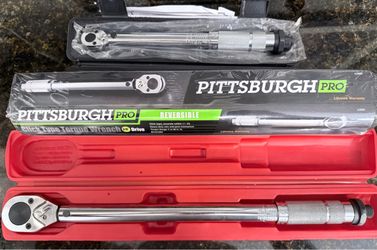 Torque Wrench Set 1/2” 3/8” 1/4”