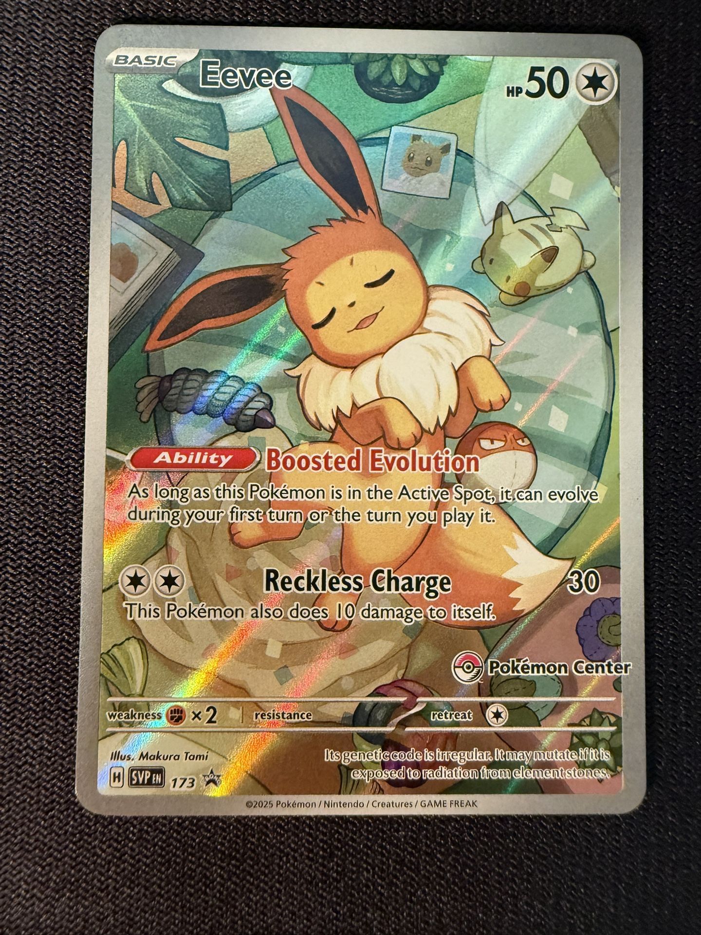 Eevee Pokemon Center #173 Pokemon Promo