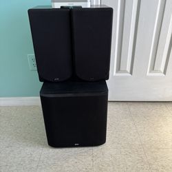Subwoofer 12” Speaker. 600 Wats Plus’s To Speakers And Amplifier 