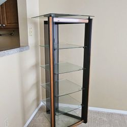 Glass Shelf Unit / Stereo Stand