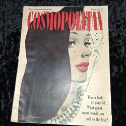 Vintage 1949-50s Cosmopolitan Magazines