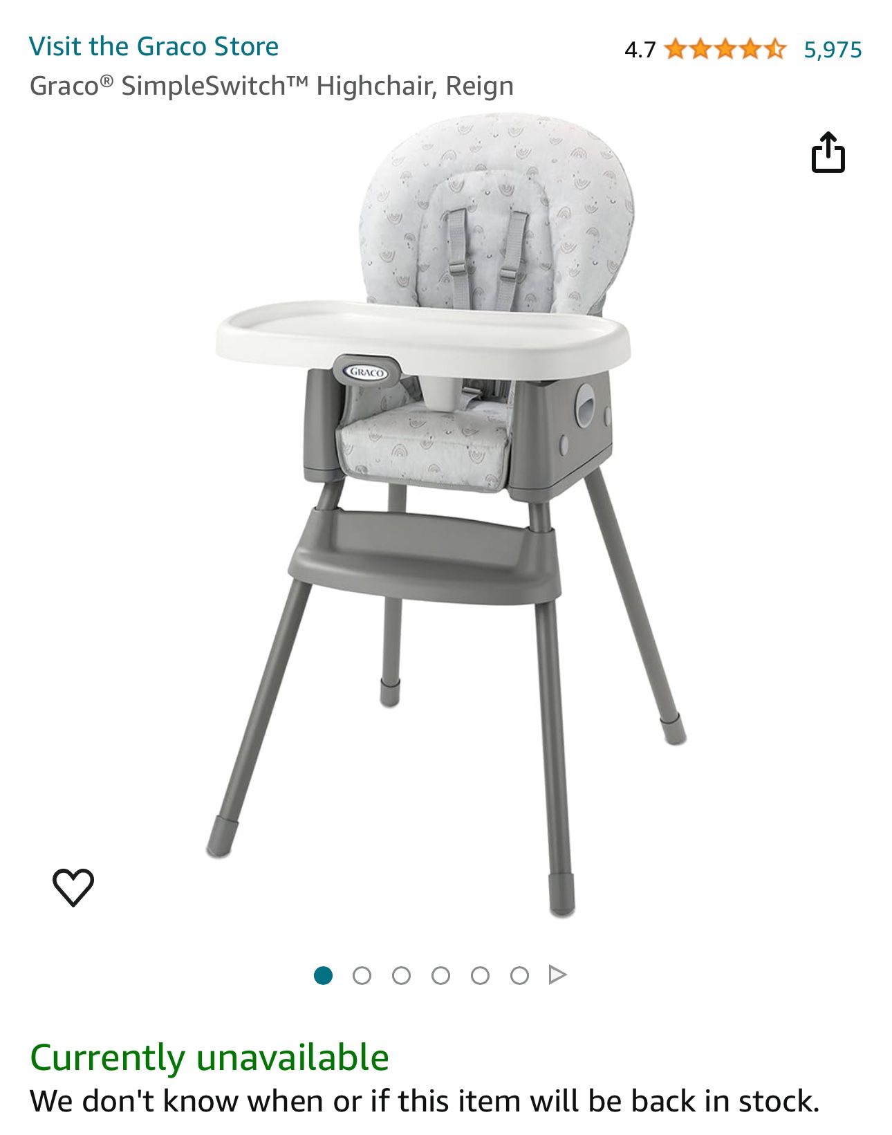 Graco Kids/Baby High Chair