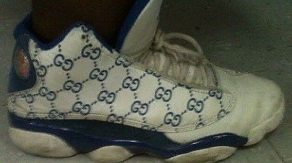 Jordan 13s gucci collab