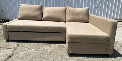 IKEA Friheten Pullout Bed Sleeper Sectional L Shape Couch Sofa