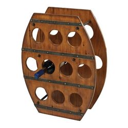 Sterling 51-10091 Signature Stained Wood Wine Rack