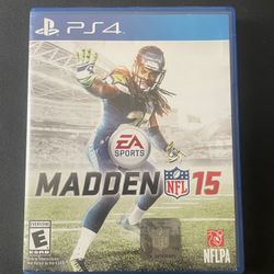 Madden 15 PS4 Game 