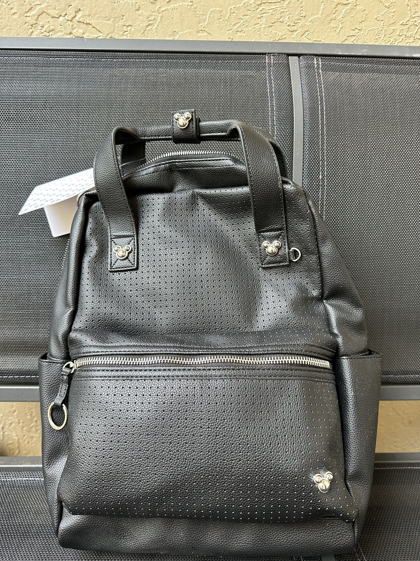 Disney Mickey Black Backpack