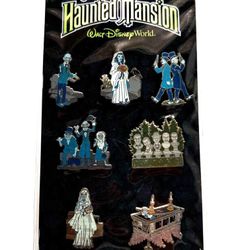 Disney WDW Haunted Mansion 6 LE 1000 & 1 LE 600 pin set