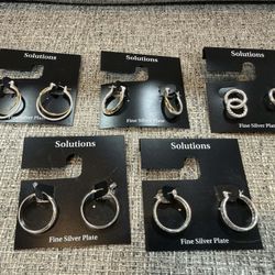 Brand New Solutions Earrings $3 Ea 