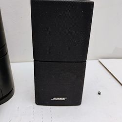 Bose Jewel Acoustic mass Double Cube Speakers  