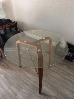 Glass table
