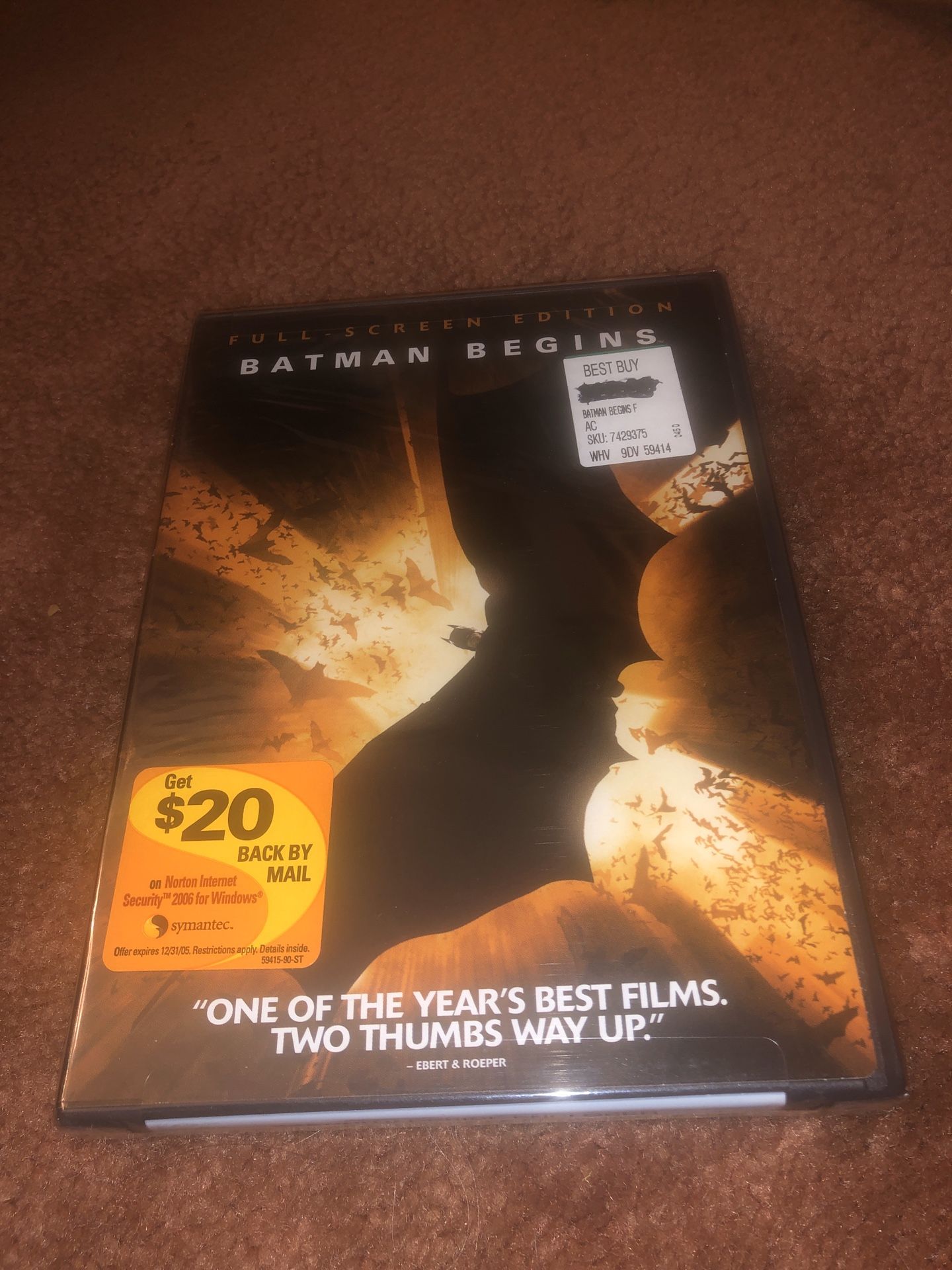 Batman Begins (Full Screen Edition) [DVD] [2005] NEW!