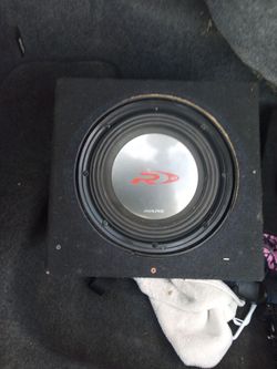Alpine Type R 10in Speaker