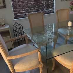 Dining chairs. Eight excellent condition.