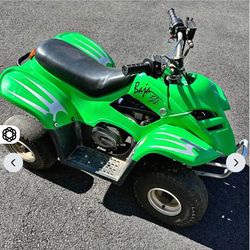 Baja 50cc quad/fourwheeler runs