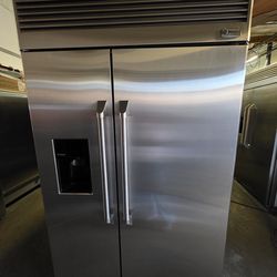 48" GE MONOGRAM BUILT IN STAINLESS STEEL REFRIGERATOR