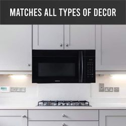 Black Counter Top Microwave 
