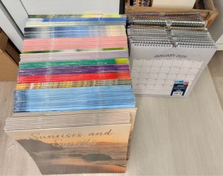150 Calendars 2026 - Brand New - Individually Wrapped