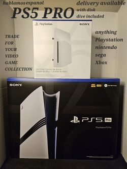 PS5 PRO BUNDLE WITH DISK DRIVE LOOKING TO TRADE