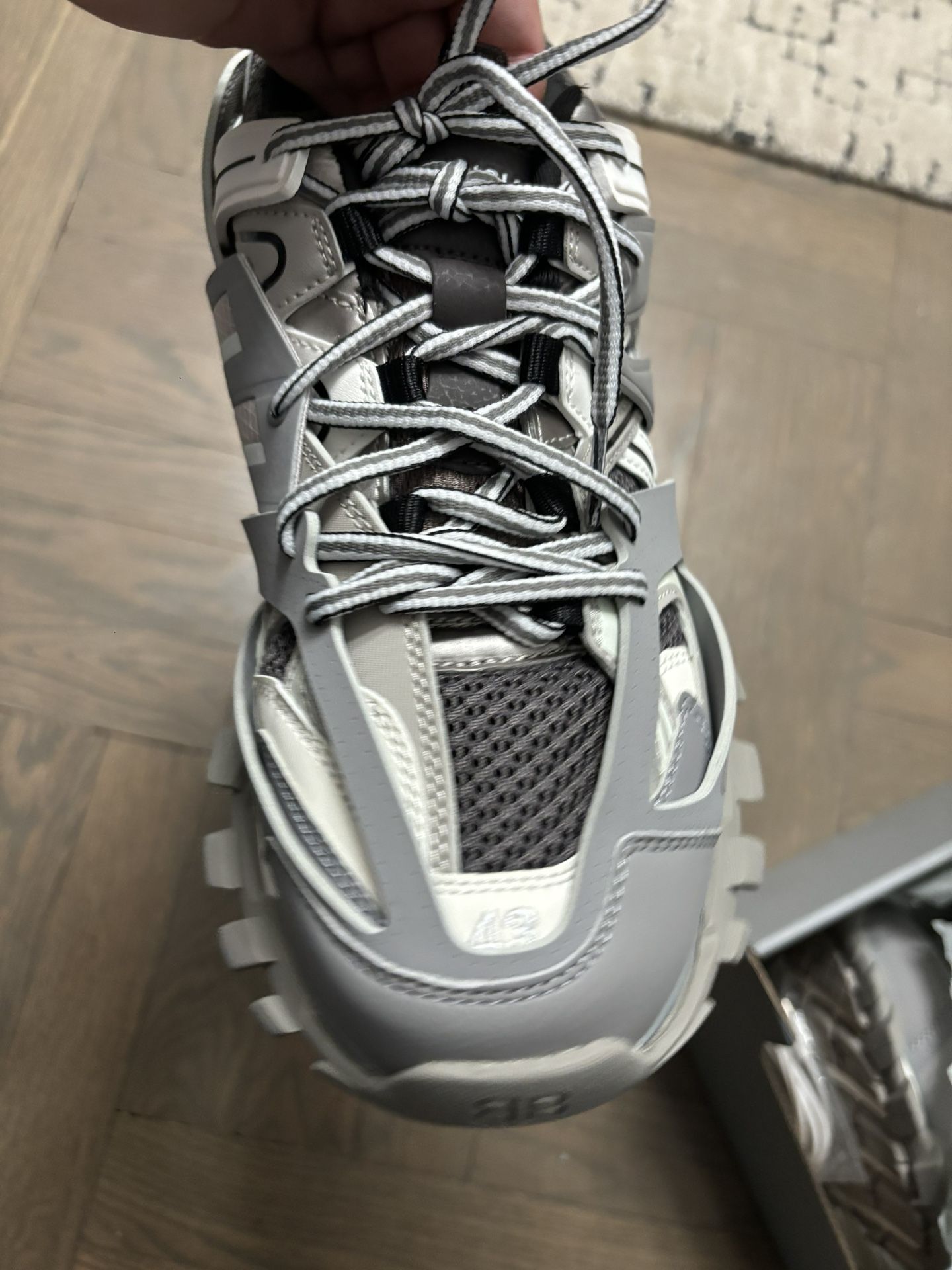 Balenciaga Track LED Size 9 - Grey/White