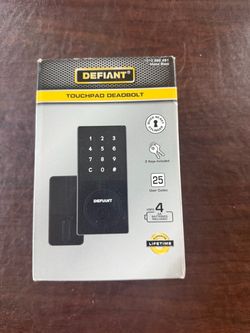 Defiant Touchpad Deadbolt