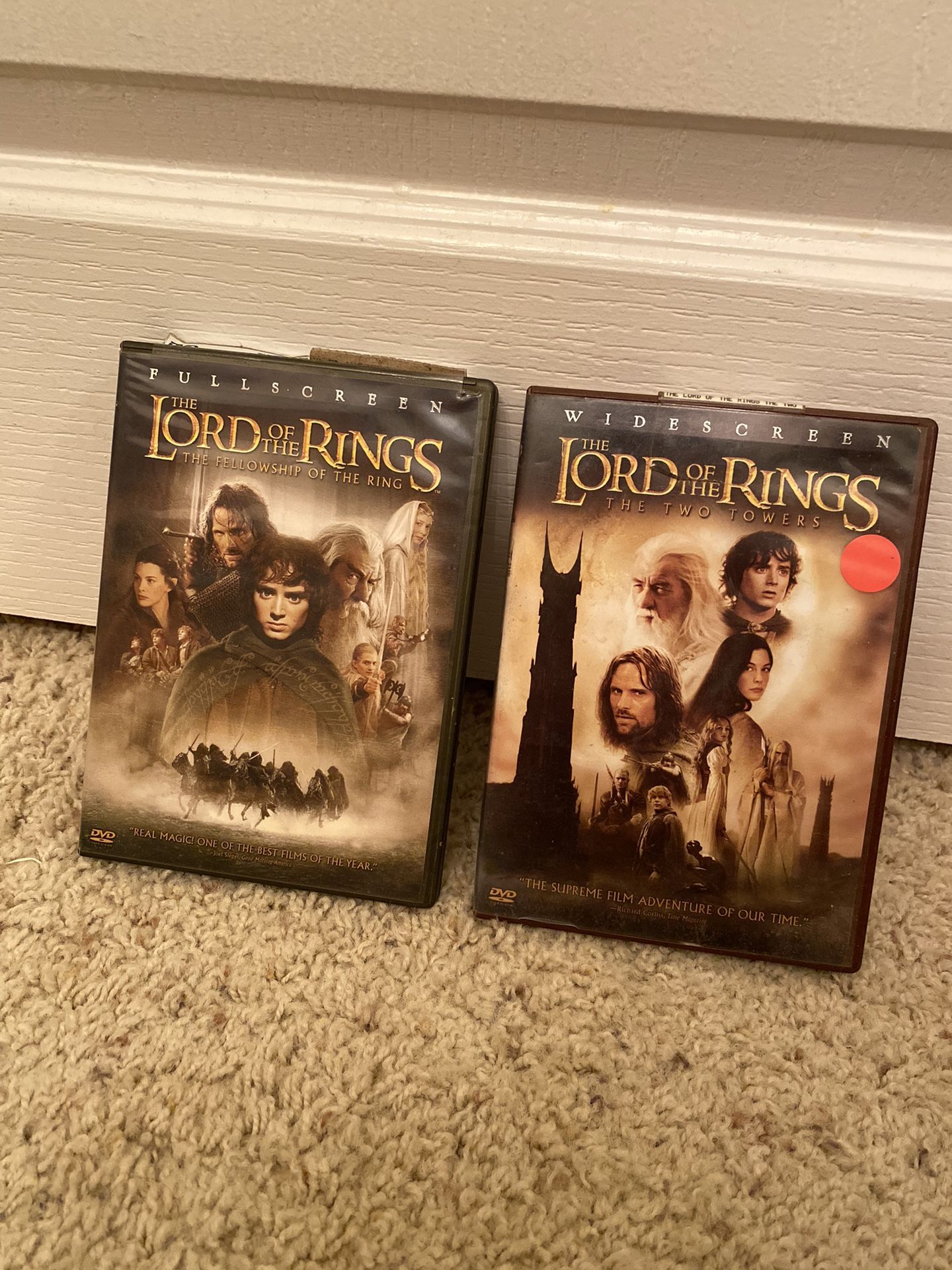 The Lord of the Rings DVD Set