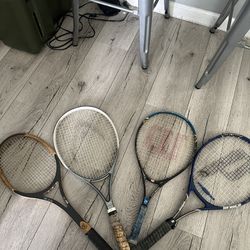 Tennis Rackets All For $25 Or $8 Each 