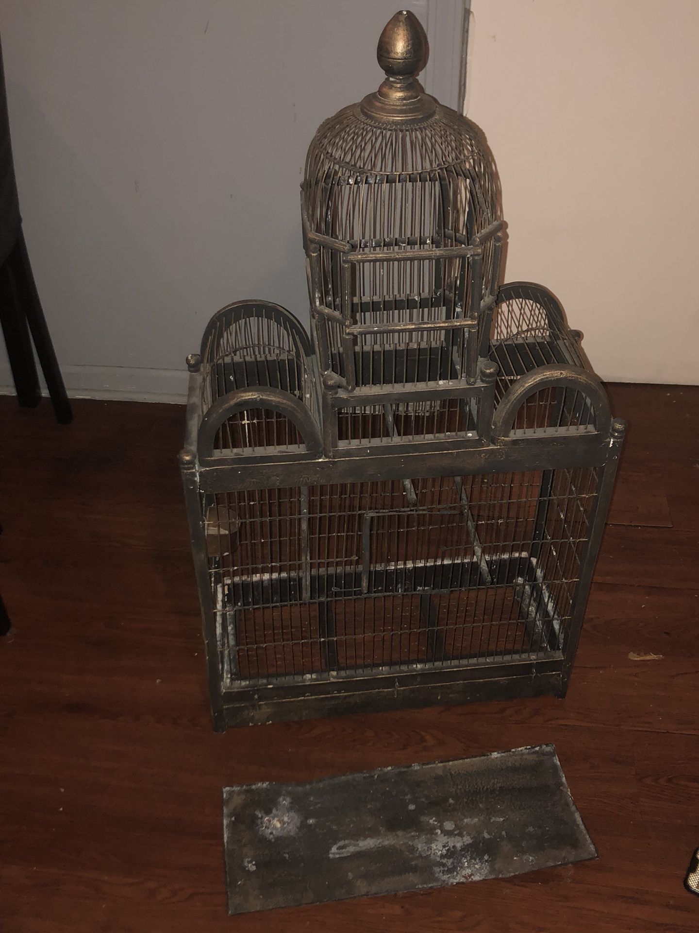 Asian bird cage, antique 3ft