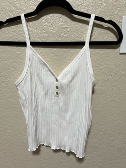American Eagle henley tank